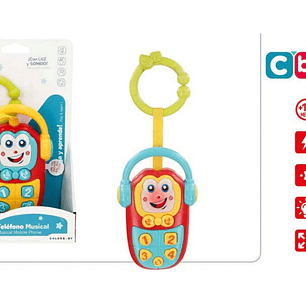 BRINQUEDO TELEMOVEL PARA BEBE +12M REF.39022