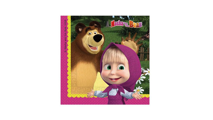 FESTA MASHA GUARDANAPOS 20PCS 33X33CM 1