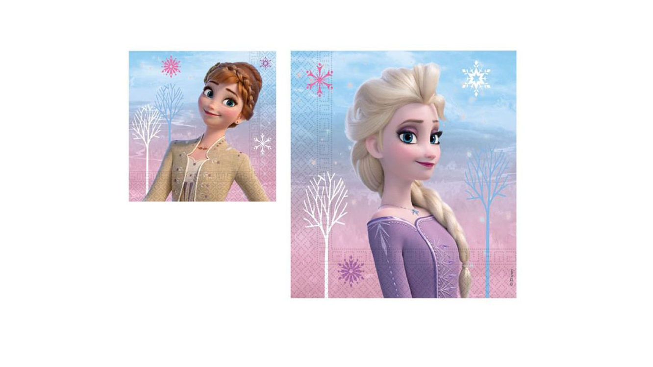 FESTA FROZEN GUARDANAPOS 20PCS 33X33CM 1