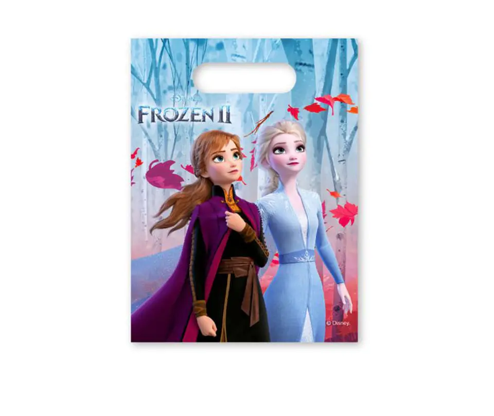 Festa Frozen saco plastico 6pcs 16.5x23cm 1