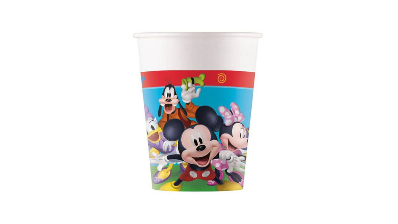 FESTA MICKEY COPO PAPEL 8PCS 200ML 1