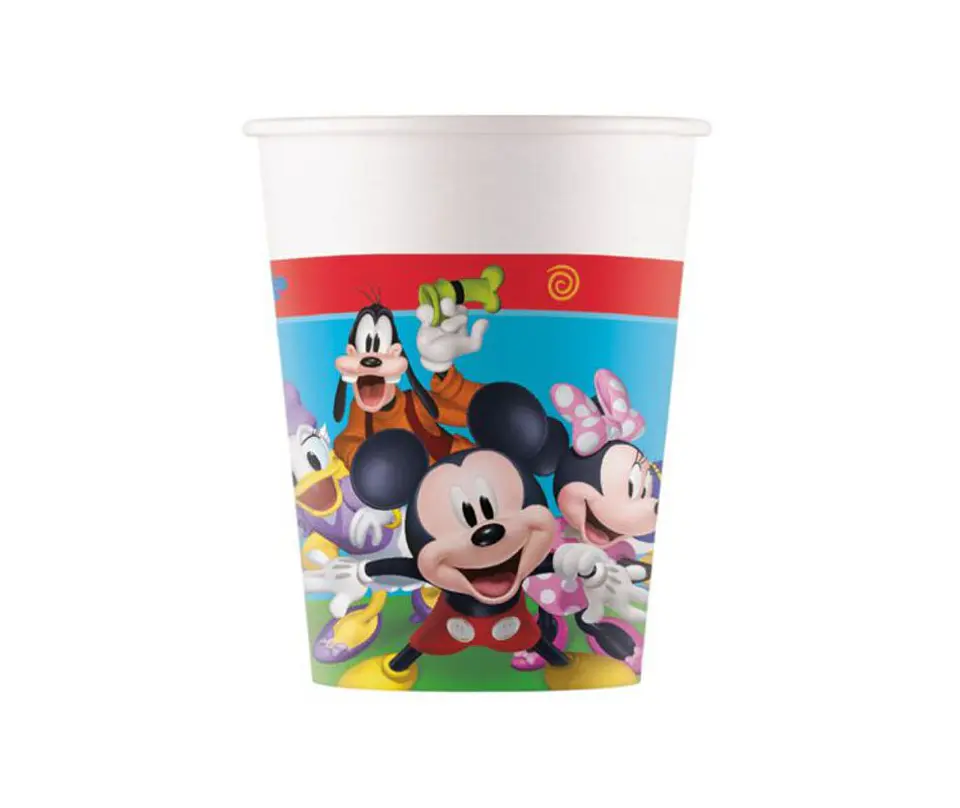 Festa Mickey copo de papel 8pcs 200ml 1