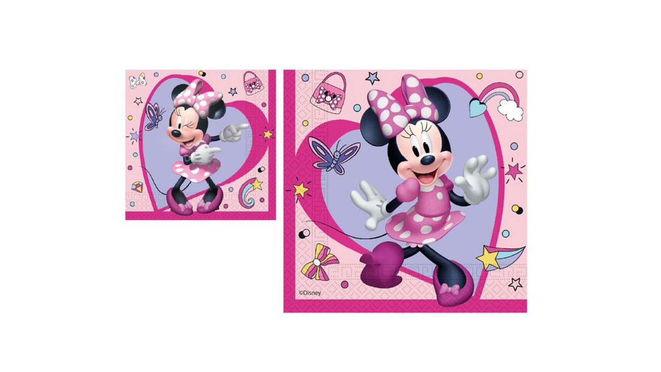 FESTA MINNIE GUARDANAPOS 20PCS 33X33CM 1