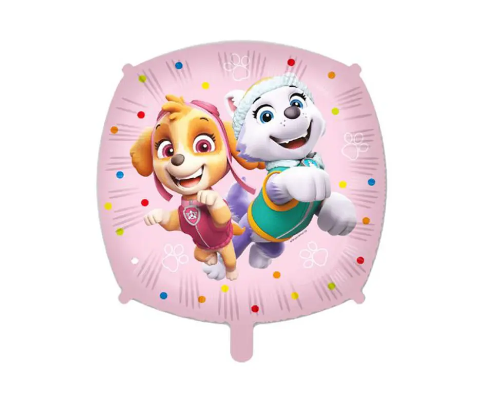 Festa Paw Patrol balão 43cm menina +3A 1