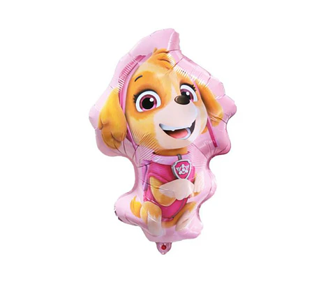 Festa Paw Patrol balão 3D 48x70cm menina +3A
