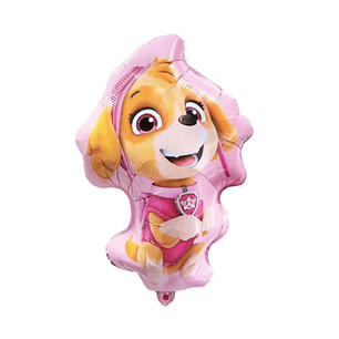 FESTA PAW PATROL BALAO 3D 48X70CM MENINA