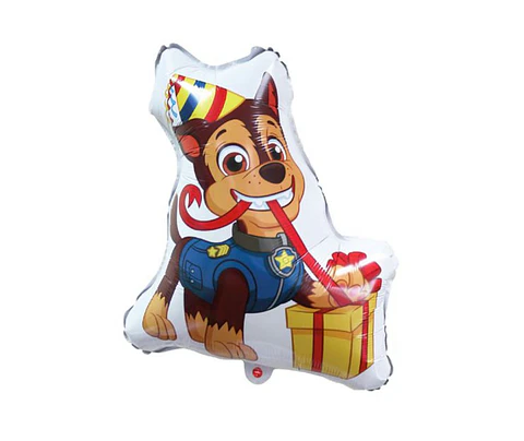 Festa Paw Patrol balão 3D 49x60cm menino +3A