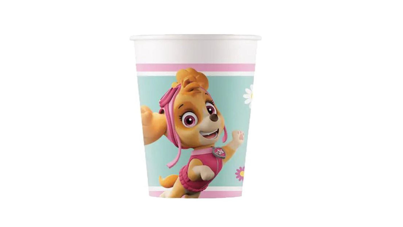 FESTA PAW PATROL COPO PAPEL 8PCS 200ML 1
