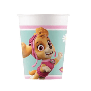 FESTA PAW PATROL COPO PAPEL 8PCS 200ML