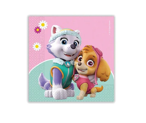 Festa Paw Patrol guardanapos de papel 20pcs 33x33cm