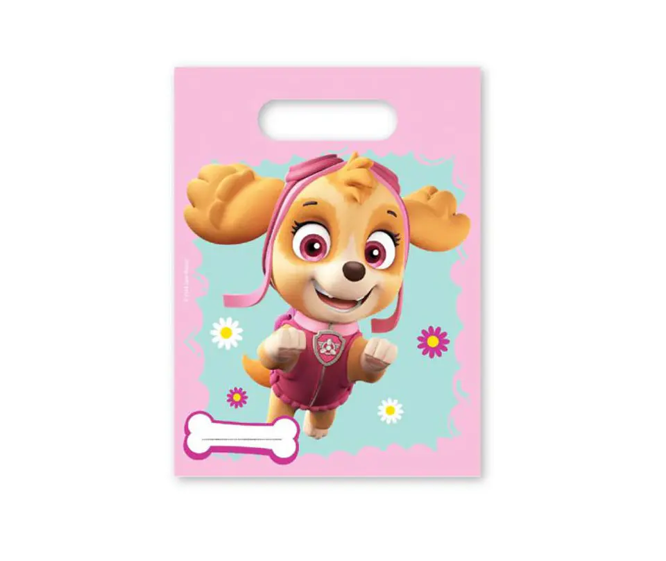 Festa Paw Patrol saco plastico 6pcs 16.5x23cm 1