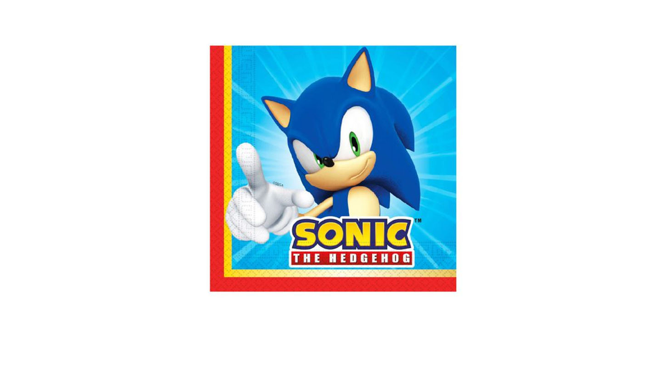 FESTA SONIC GURDANAPOS 20PCS 33X33CM 1