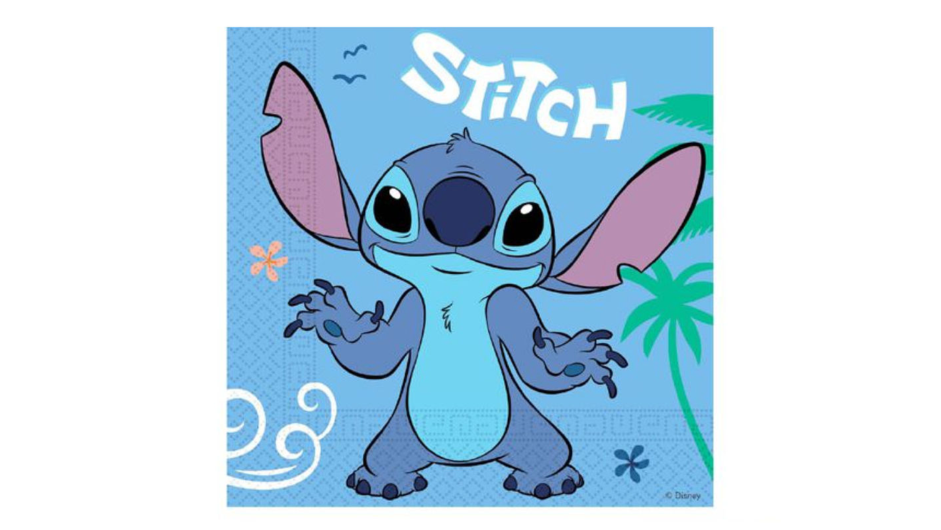 FESTA STITCH GUARDANAPOS 20PCS 33X33CM 1