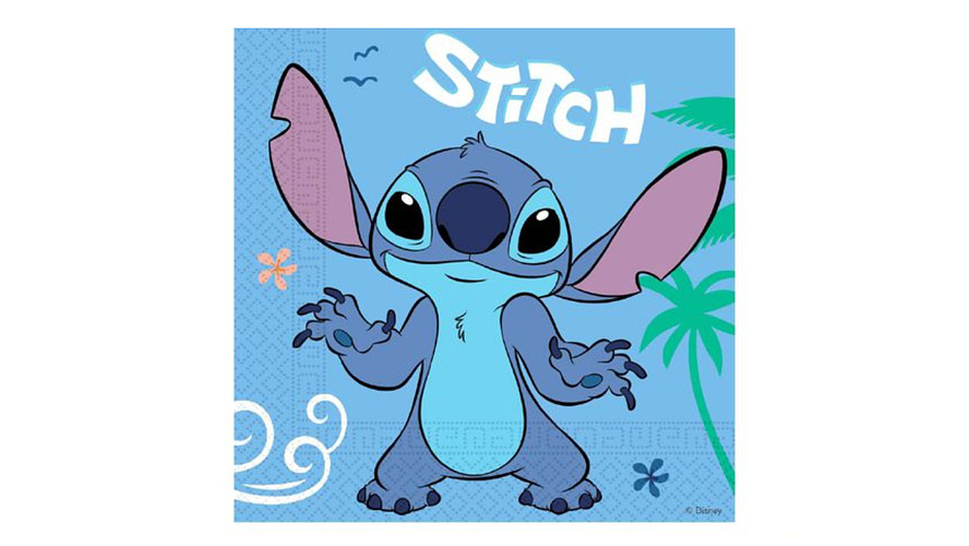 FESTA STITCH GUARDANAPOS 20PCS 33X33CM 1