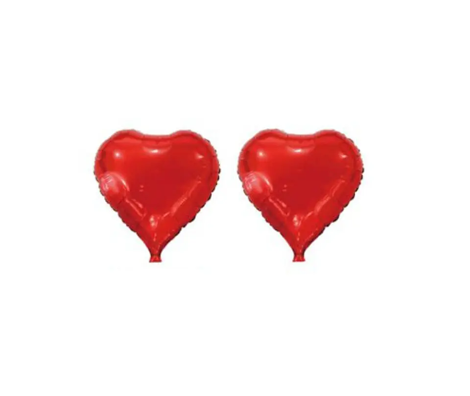 Balão coração 2pcs 25cm 1