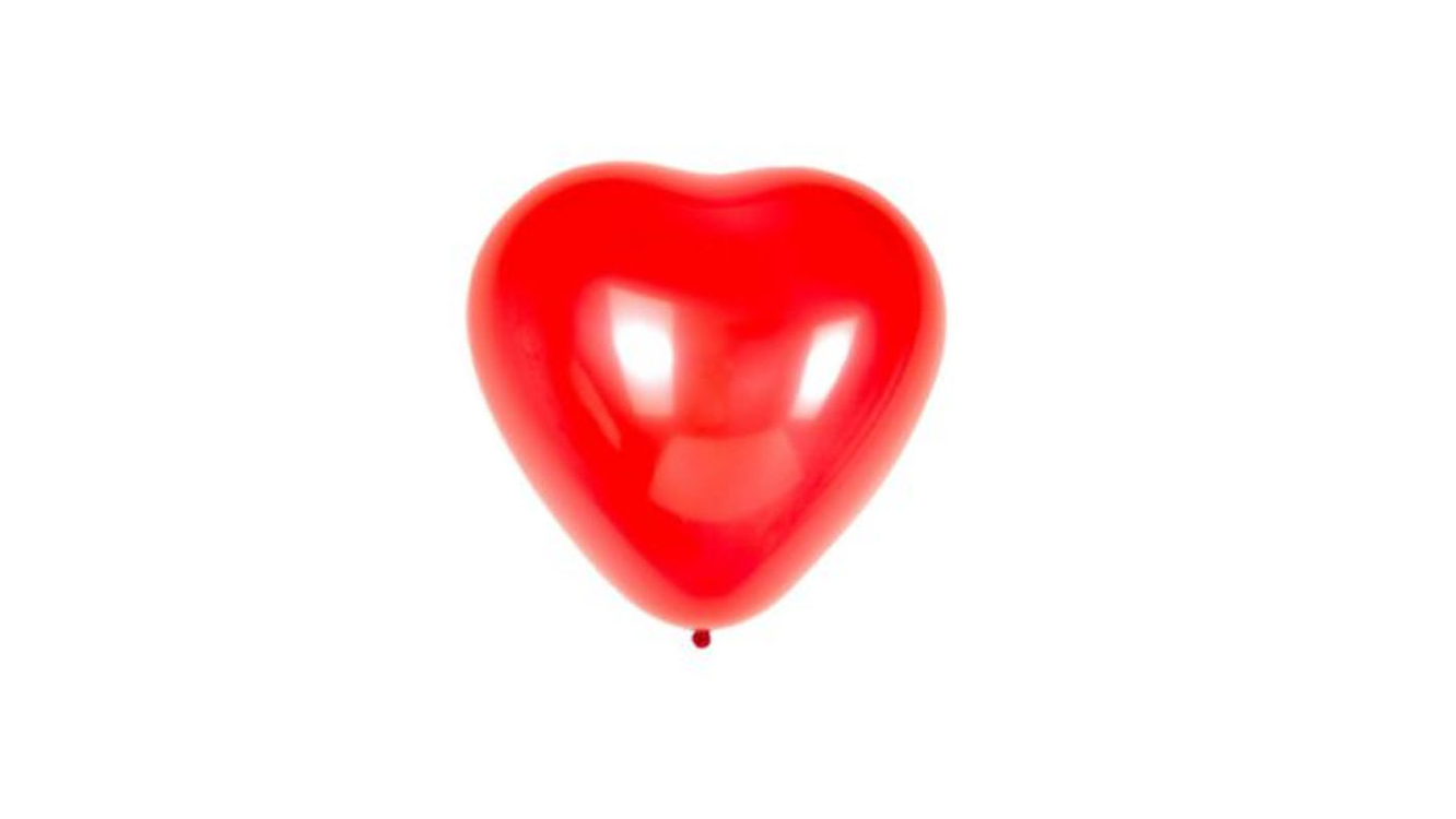 BALAO CORACAO 45CM 1PC 1