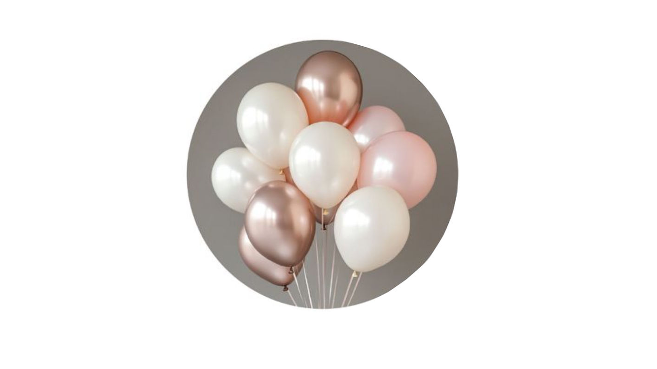 KIT BALAO 10PCS 25CM 1