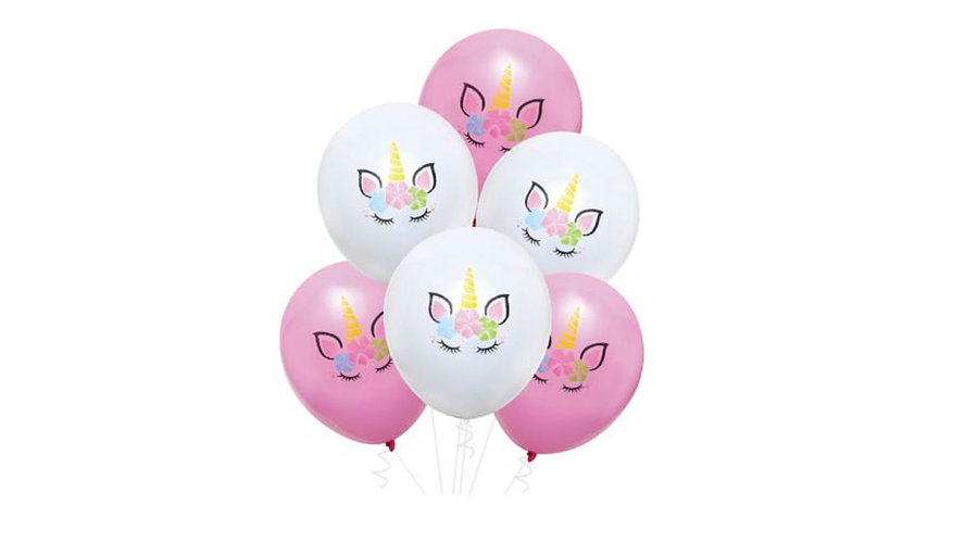 KIT BALAO 6PCS 30CM UNICORNIO 1