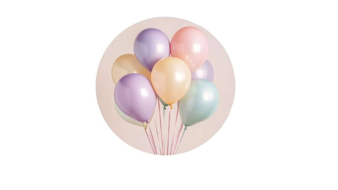 KIT BALAO 9PCS 25CM 1