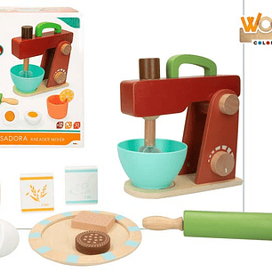 BRINQUEDO BATIDORA EM MADEIRA 12PCS +24M REF.47600