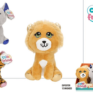 PELUCHE ANIMAIS SELVAGENS 18CM +3A REF.47696