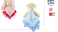 Peluche para bebe +0m 25x25cm ref.34011 - Thumbnail 1