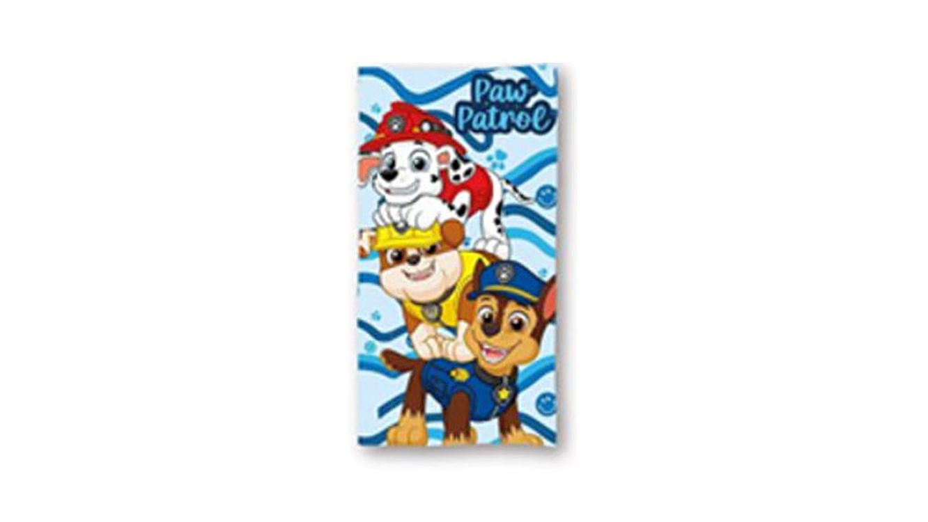 Toalha de praia 70x140cm paw patrol 1