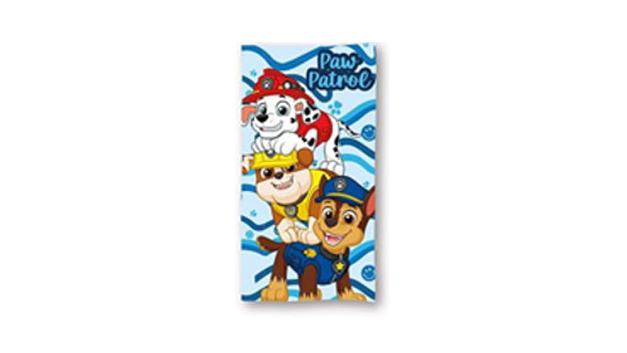 Toalha de praia 70x140cm paw patrol 1