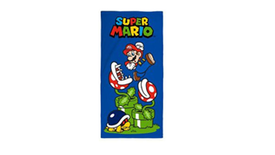 Toalha de praia 70x140cm super mario 1