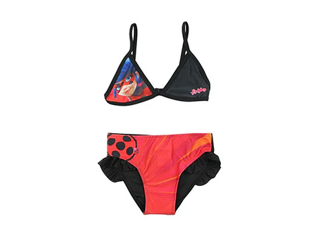 Bikini Lady Bug 5-10anos