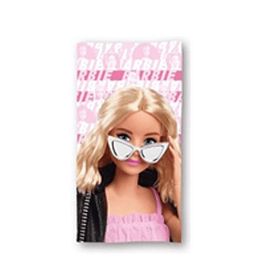 Toalha de praia 70x140cm barbie