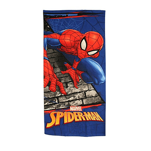 Toalha de praia 70x140cm homem aranha