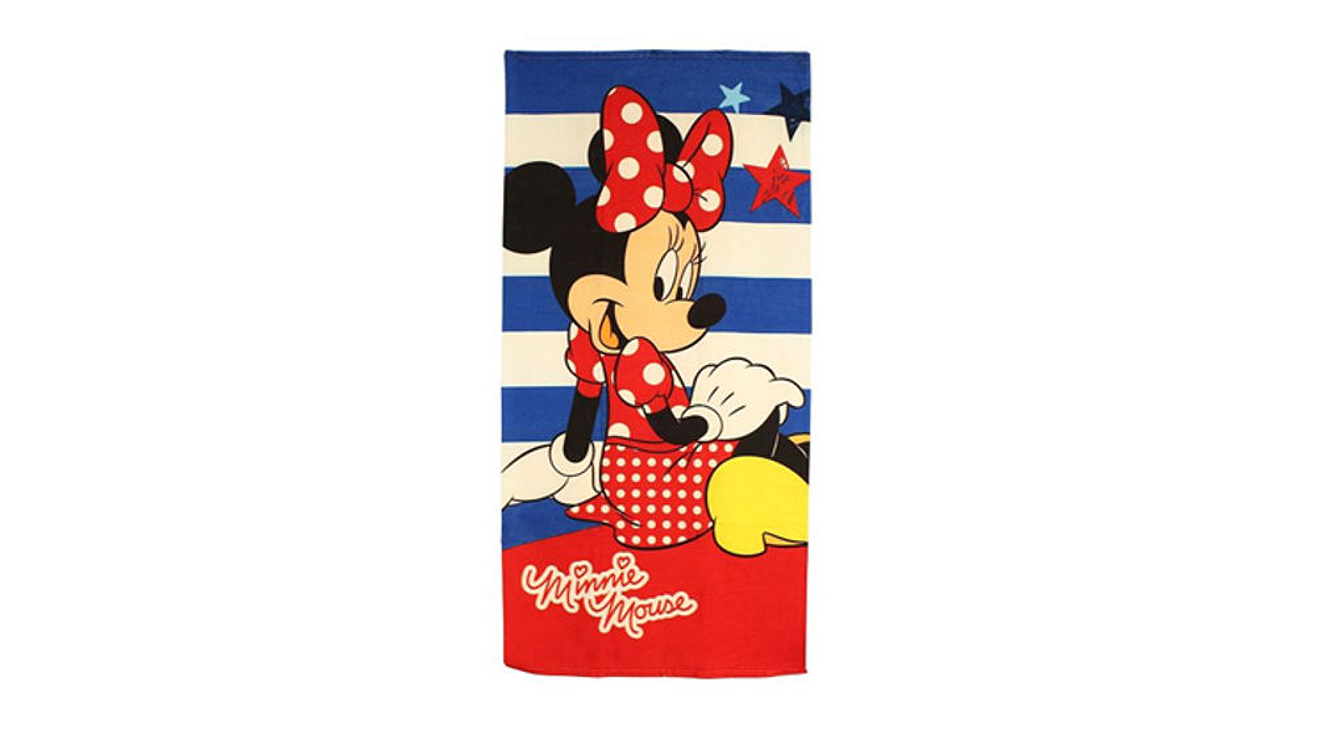 Toalha de praia 70x140cm minnie 1