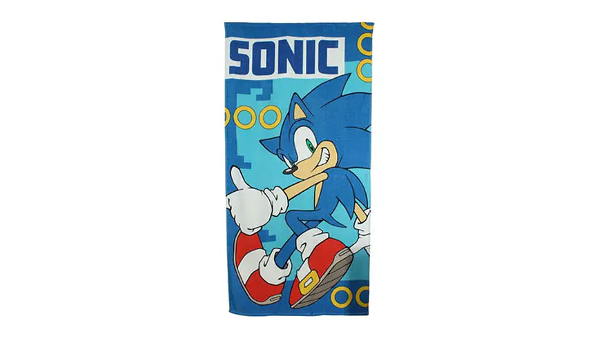 Toalha de praia 70x140cm Sonic 1