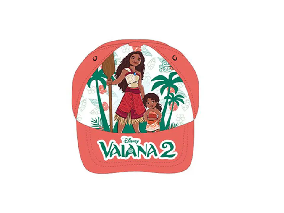 Boné Vaiana tamanho ajustável para crianças entre 3-6 anos 1