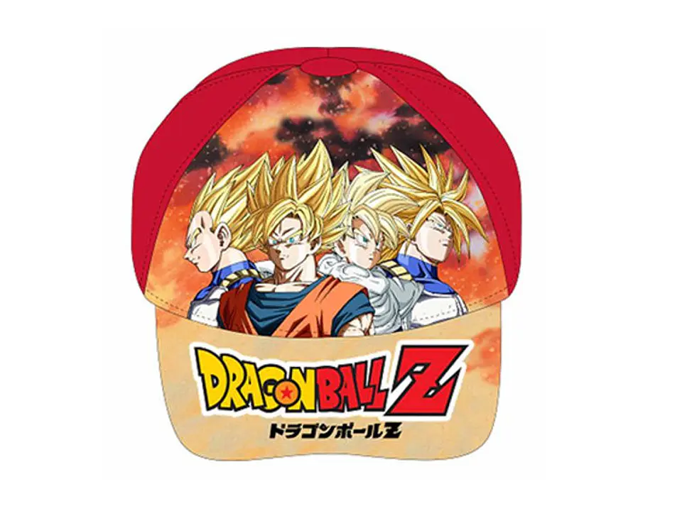 Boné Dragon Ball tamanho ajustável para crianças entre 3-6 anos 1