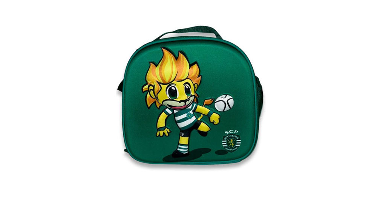 Lancheira térmica Sporting 3D 23x23x10cm SP1103 1
