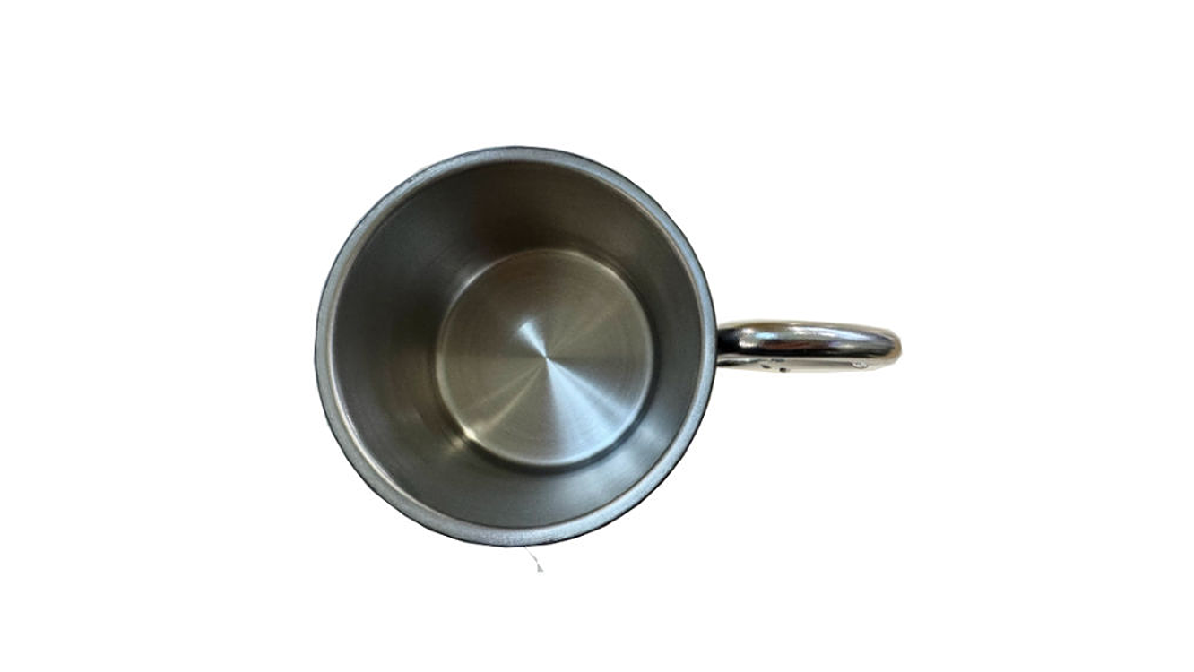 Caneca inox Portugal 220ml cor Preto 4