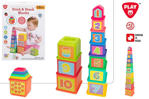 Brinquedo bloco para bebé +12M ref.44258