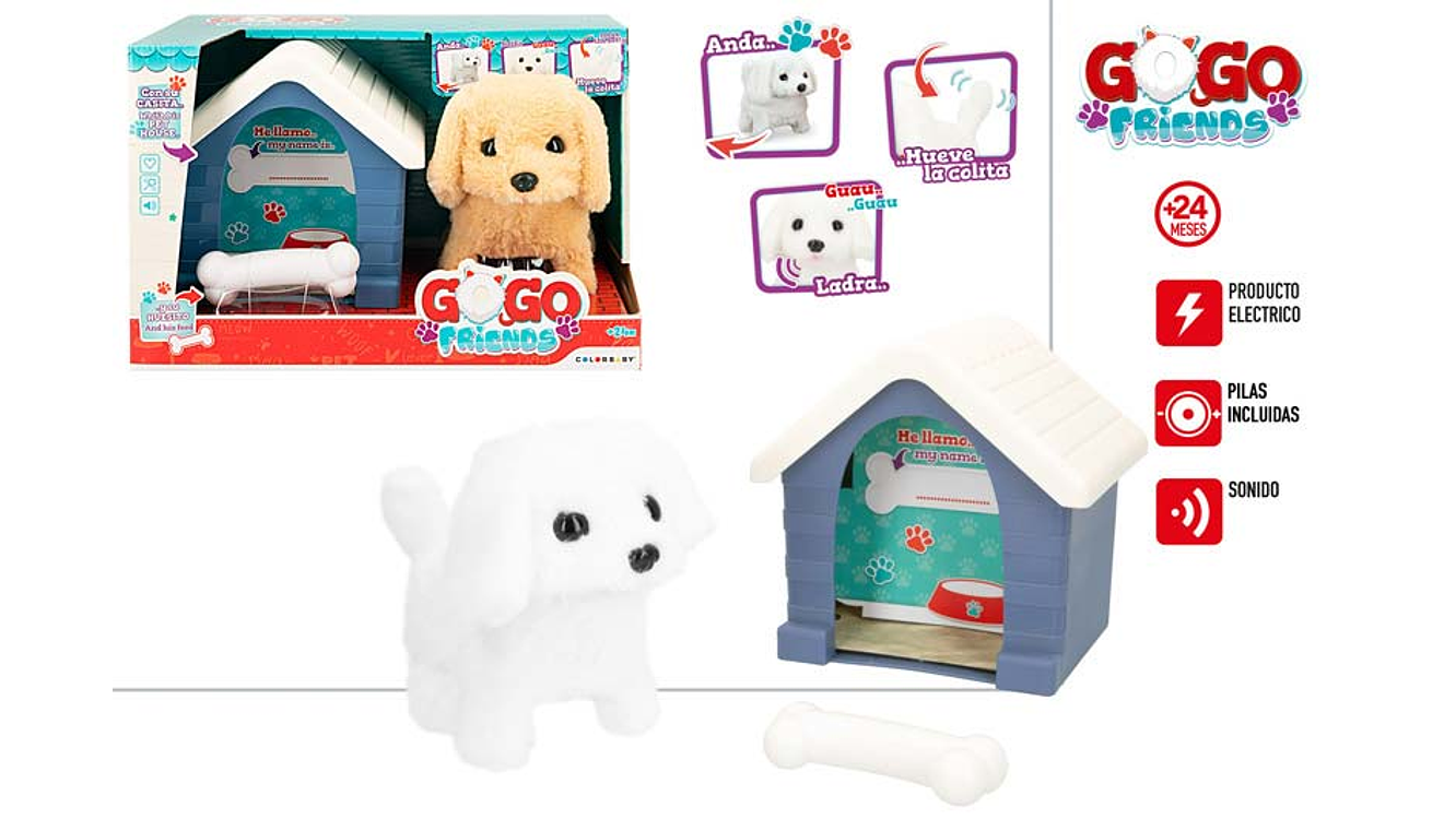 Brinquedo cao e casa +24m ref.47453 1