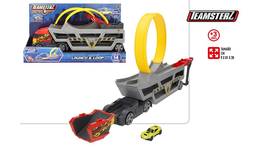 Brinquedo carro pista +3a 9x81x30cm ref.39495 1