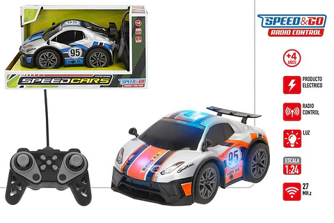 Brinquedo carro com comando +4A ref.41348