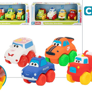 Brinquedo mini carro 4pcs +18m ref.49433