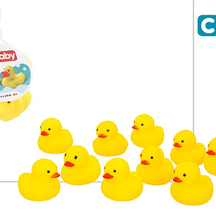 Brinquedo patinhos 10pcs +4m ref.45790