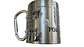 Caneca inox Portugal 220ml cor Prateada - thumbnail 1