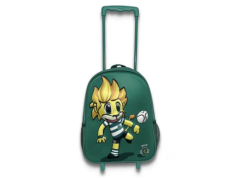 Mochila escolar com roda Sporting trolley 3D 31cm SP1105