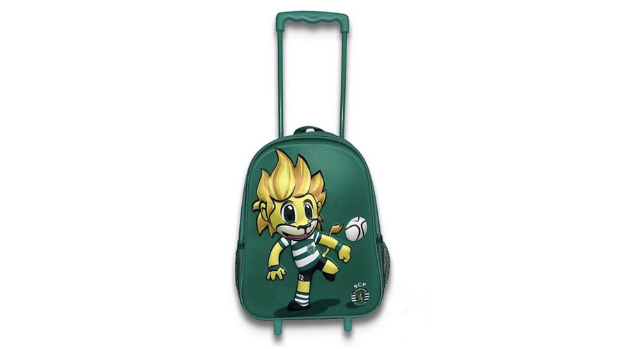 Mochila escolar com roda Sporting trolley 3d 31 cm SP1105 1
