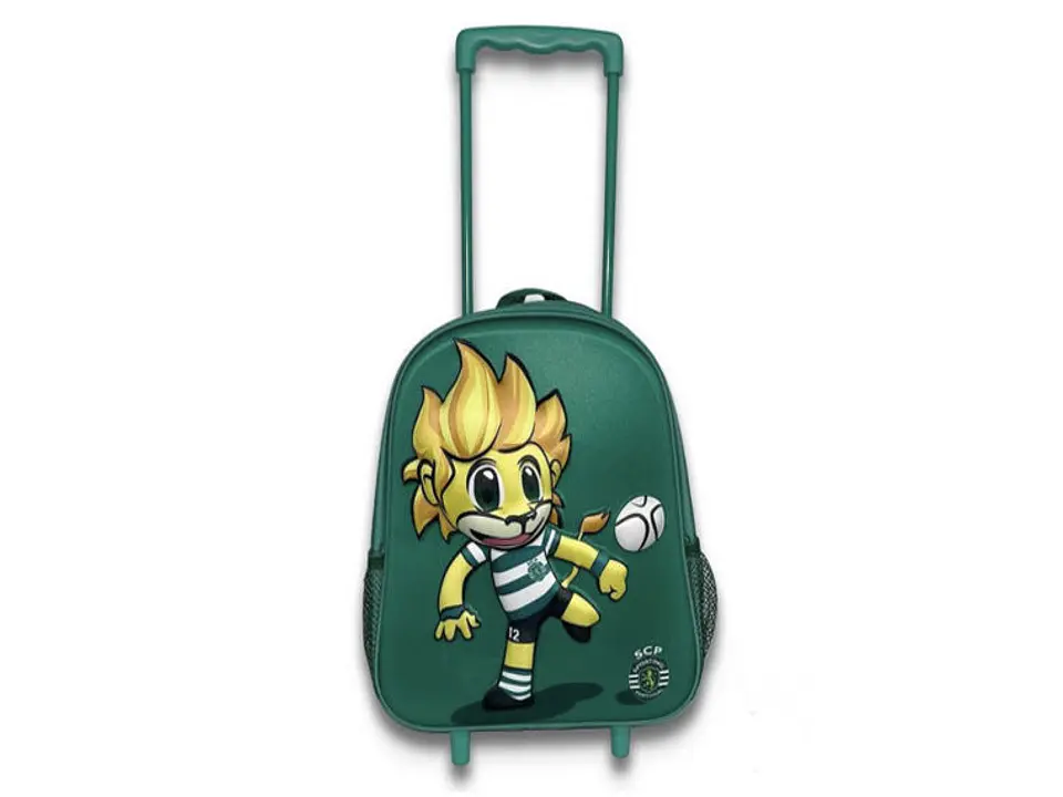 Mochila escolar com roda Sporting trolley 3D 31cm SP1105 1