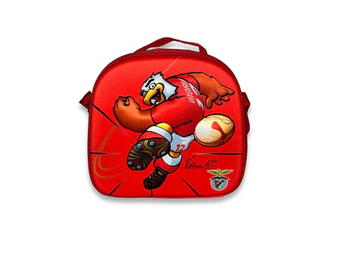 Lancheira térmica Benfica 3D 23x23x10cm BEN1103