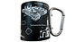 Caneca inox Portugal 220ml cor Preto - Thumbnail 3